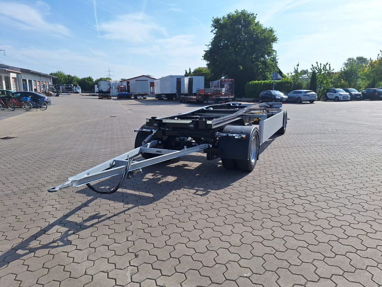 Wiese Abrollanhänger Schlittenanhänger - Remorque ampliroll/ Multibenne: photos 4 Wiese Abrollanhänger Schlittenanhänger - Remorque ampliroll/ Multibenne: photos 4