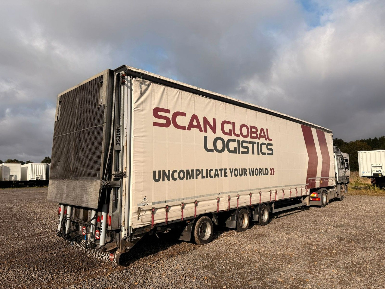 Wiese Gabelstaplertransporter Rampe Mega Lowline - Semi-remorque surbaissé: photos 3 Wiese Gabelstaplertransporter Rampe Mega Lowline - Semi-remorque surbaissé: photos 3