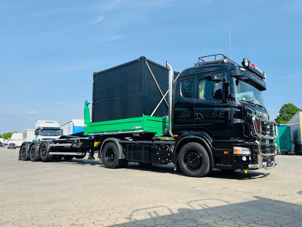 Wiese Hakenliftauflieger Abrollkipper Hooklift - Semi-remorque porte-conteneur/ Caisse mobile: photos 5 Wiese Hakenliftauflieger Abrollkipper Hooklift - Semi-remorque porte-conteneur/ Caisse mobile: photos 5