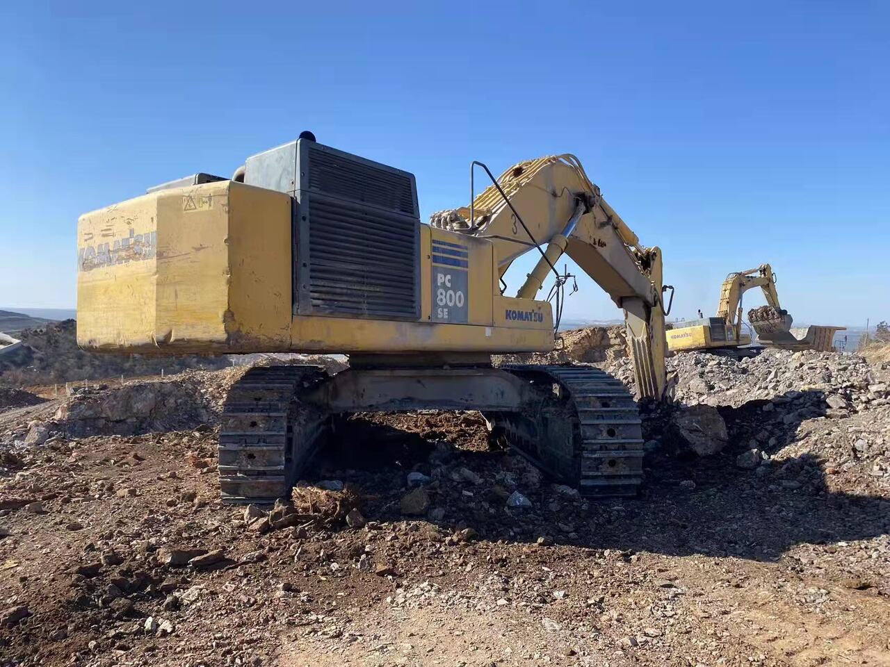KOMATSU PC800SE-7 - Pelle sur chenille: photos 2 KOMATSU PC800SE-7 - Pelle sur chenille: photos 2