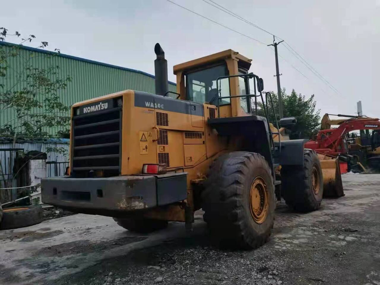KOMATSU WA500-3 - Chargeuse sur pneus: photos 2 KOMATSU WA500-3 - Chargeuse sur pneus: photos 2