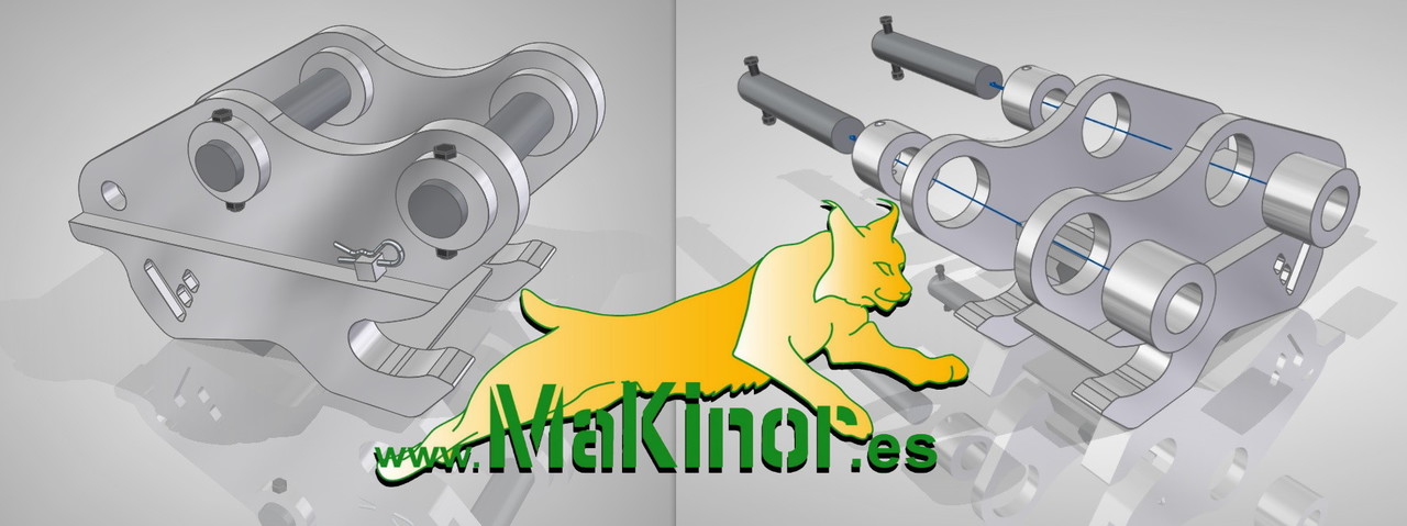 Makinor ENM - Attache rapide pour Mini pelle: photos 5 Makinor ENM - Attache rapide pour Mini pelle: photos 5