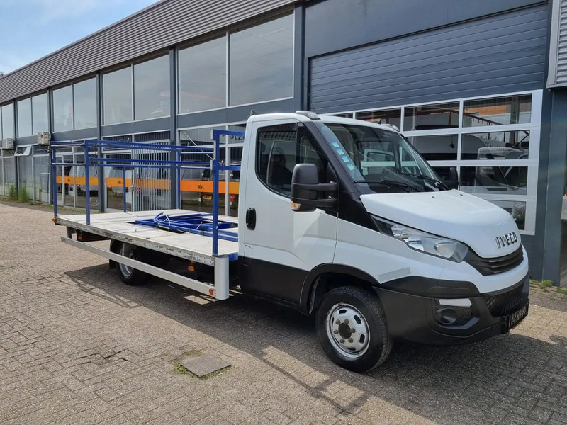 Iveco Daily 50C18 Plateau/ Airco/ PTO/ E6 - Fourgon plateau: photos 1 Iveco Daily 50C18 Plateau/ Airco/ PTO/ E6 - Fourgon plateau: photos 1