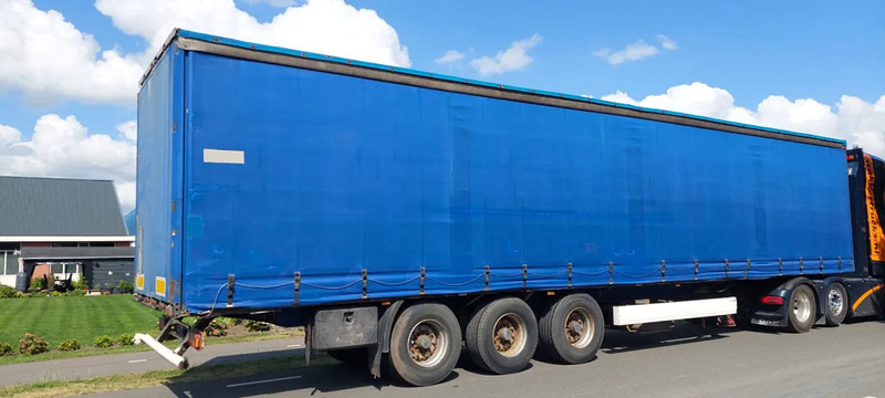 Krone 3 AXLE DRUM BRAKE CURTAIN TRAILER SDP 27 - Semi-remorque rideaux coulissants: photos 4 Krone 3 AXLE DRUM BRAKE CURTAIN TRAILER SDP 27 - Semi-remorque rideaux coulissants: photos 4