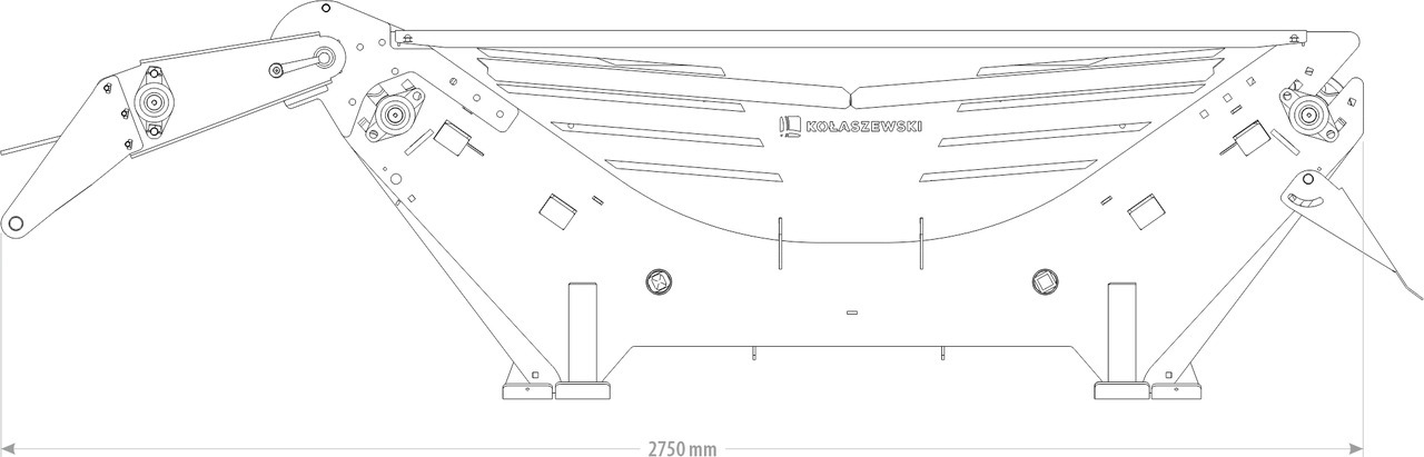 Kołaszewski ROZWIJARKA BALOTÓW Z WIRNIKIEM DO ŚCIELENIA - Machine agricole: photos 3 Kołaszewski ROZWIJARKA BALOTÓW Z WIRNIKIEM DO ŚCIELENIA - Machine agricole: photos 3