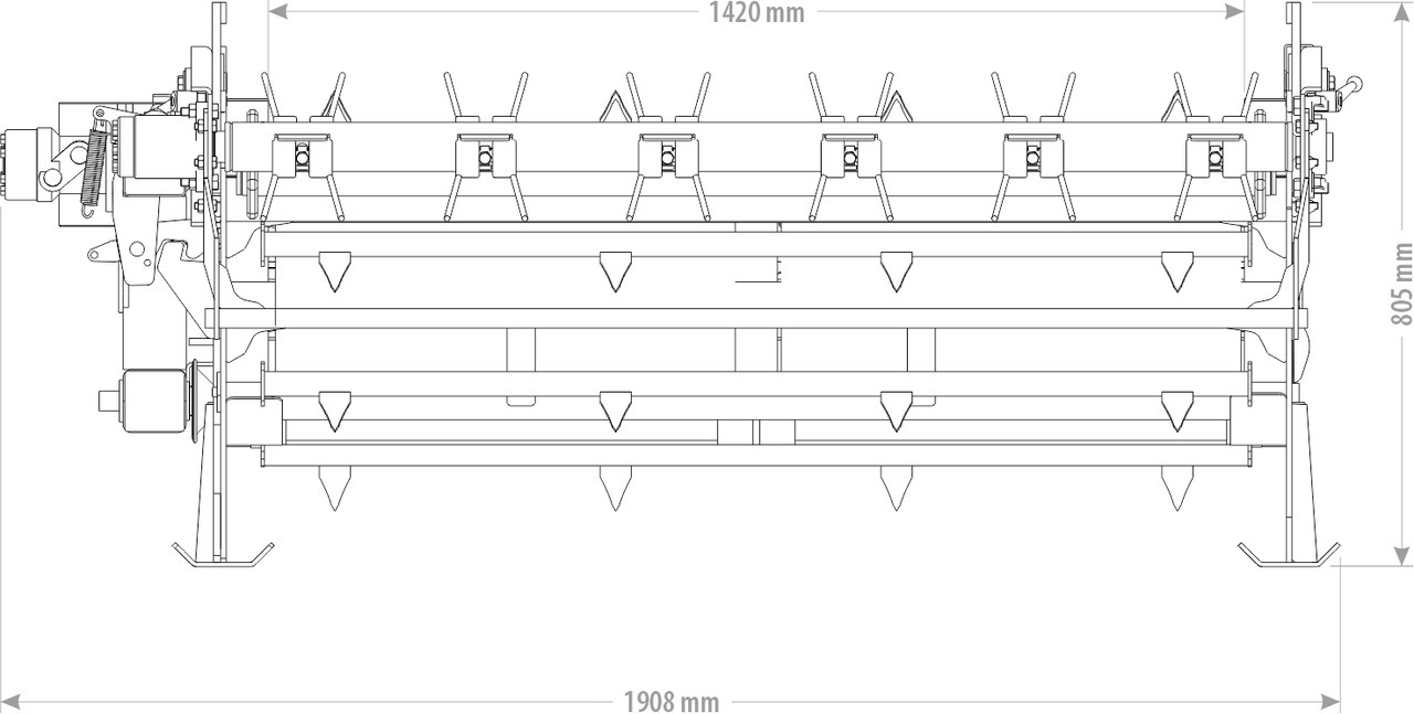 Kołaszewski ROZWIJARKA BALOTÓW Z WIRNIKIEM DO ŚCIELENIA - Machine agricole: photos 2 Kołaszewski ROZWIJARKA BALOTÓW Z WIRNIKIEM DO ŚCIELENIA - Machine agricole: photos 2
