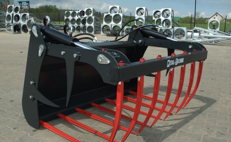 Metal-Technik Krokodyl 1,8 m euro/sms - Grappin pour Tracteur agricole: photos 3 Metal-Technik Krokodyl 1,8 m euro/sms - Grappin pour Tracteur agricole: photos 3