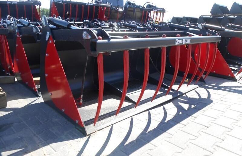 Metal-Technik Łycho-krokodyl 1,6 m* - Godet, Matériel d'ensilage pour Machine agricole: photos 1 Metal-Technik Łycho-krokodyl 1,6 m* - Godet, Matériel d'ensilage pour Machine agricole: photos 1