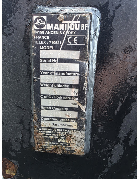 Manitou pt 1200 lier manitou hydraulisc winch hydraulische lier - Treuil pour Engins de chantier: photos 5 Manitou pt 1200 lier manitou hydraulisc winch hydraulische lier - Treuil pour Engins de chantier: photos 5