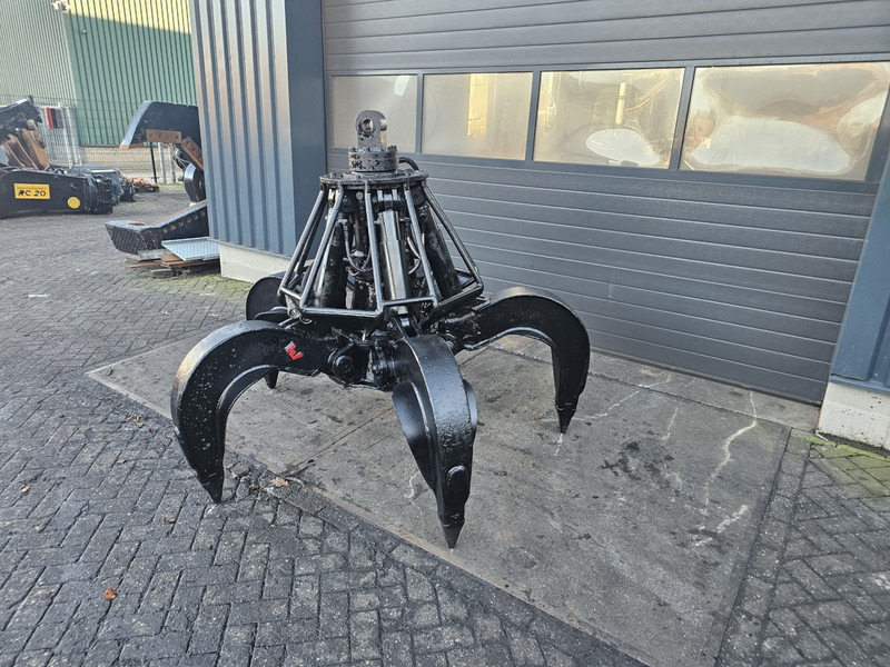 Verachtert gsm poliepgrijper 600l sennebogen fuchs liebherr lh - Grappin pour Engins de chantier: photos 3 Verachtert gsm poliepgrijper 600l sennebogen fuchs liebherr lh - Grappin pour Engins de chantier: photos 3