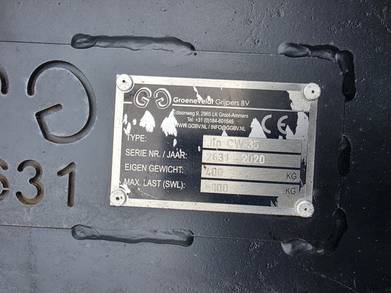 Groeneveld jip cw 30 cw30 cw 40 jip - Attache rapide pour Engins de chantier: photos 5 Groeneveld jip cw 30 cw30 cw 40 jip - Attache rapide pour Engins de chantier: photos 5