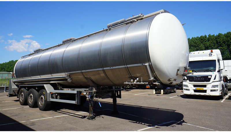 Burg 3 AXLE FOOD TRAILER 38.000 LTR - Semi-remorque citerne: photos 3 Burg 3 AXLE FOOD TRAILER 38.000 LTR - Semi-remorque citerne: photos 3