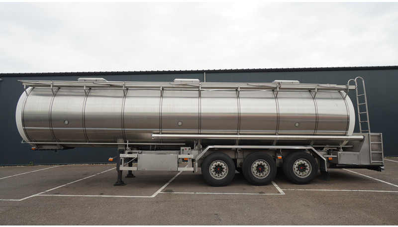 Burg 3 AXLE FOOD TRAILER 38.000 LTR - Semi-remorque citerne: photos 1 Burg 3 AXLE FOOD TRAILER 38.000 LTR - Semi-remorque citerne: photos 1