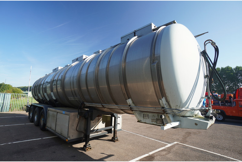 Dijkstra 3 AXLE CHEMIE TANK TRAILER 42 m3 - Semi-remorque citerne: photos 3 Dijkstra 3 AXLE CHEMIE TANK TRAILER 42 m3 - Semi-remorque citerne: photos 3