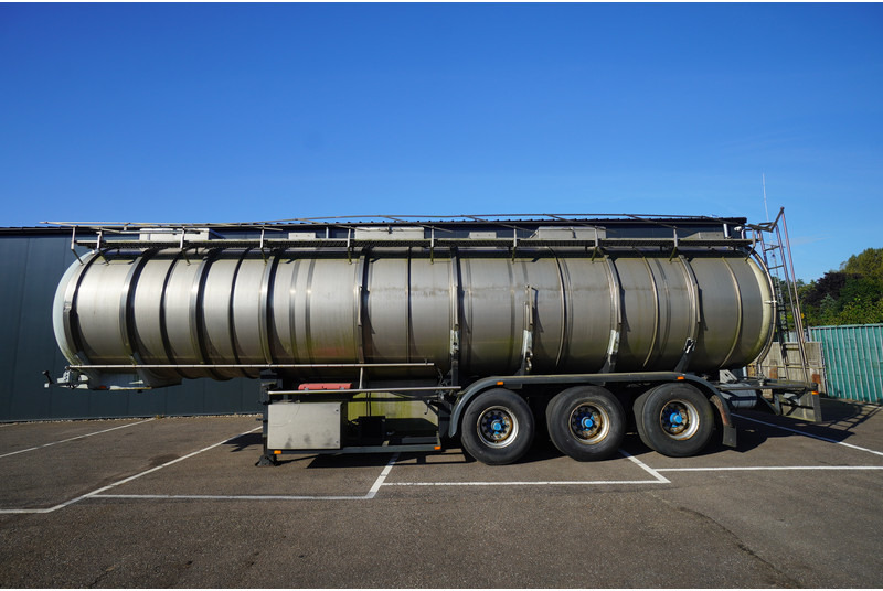 Semi-remorque citerne pour transport de produits chimiques Dijkstra 3 AXLE CHEMIE TANK TRAILER 42 m3: photos 1
