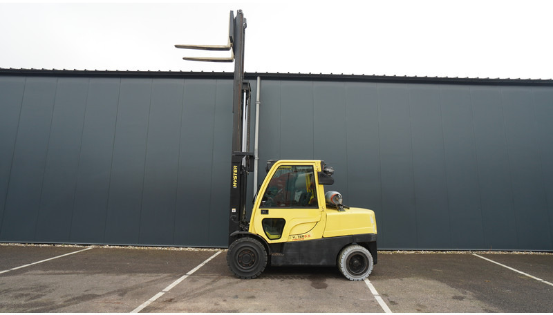 Hyster H5.5FT 6CYL LPG FORKLIFT TRIPLEX - Engins de chantier: photos 1 Hyster H5.5FT 6CYL LPG FORKLIFT TRIPLEX - Engins de chantier: photos 1