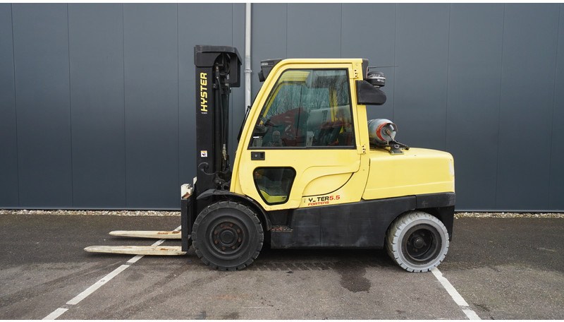 Hyster H5.5FT 6CYL LPG FORKLIFT TRIPLEX - Engins de chantier: photos 2 Hyster H5.5FT 6CYL LPG FORKLIFT TRIPLEX - Engins de chantier: photos 2