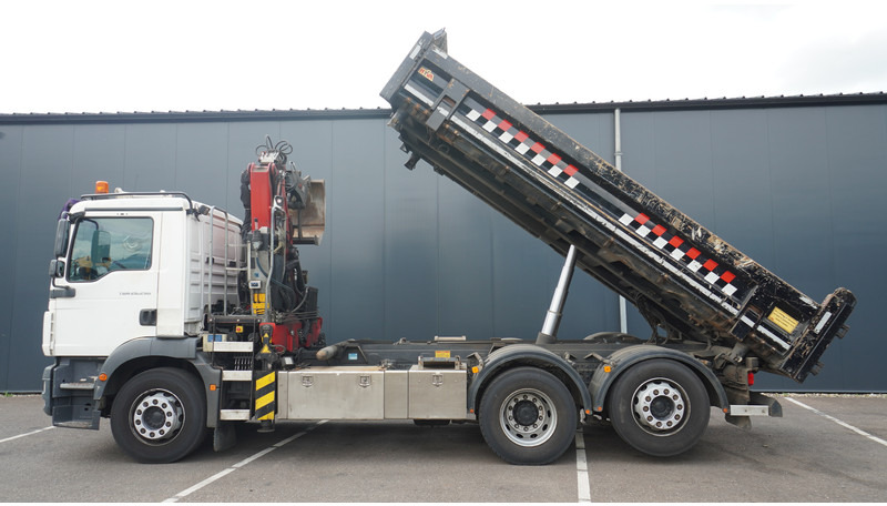 MAN TGM 26.290 TIPPER WITH HMF 1643 Z2 CRANE - Camion grue: photos 4 MAN TGM 26.290 TIPPER WITH HMF 1643 Z2 CRANE - Camion grue: photos 4