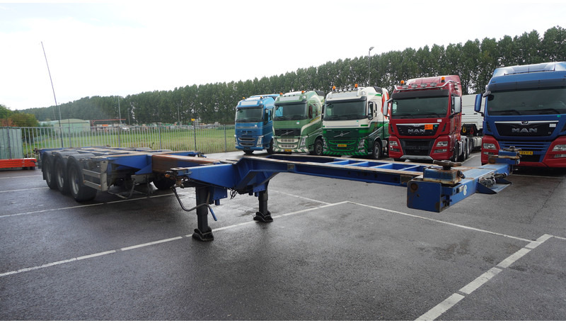 Pacton 3 AXLE MULTI CONTAINER TRANSPORT TRAILER EXTENDABLE 45 FT - Semi-remorque porte-conteneur/ Caisse mobile: photos 3 Pacton 3 AXLE MULTI CONTAINER TRANSPORT TRAILER EXTENDABLE 45 FT - Semi-remorque porte-conteneur/ Caisse mobile: photos 3