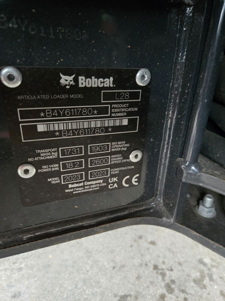 Bobcat L28 NEW NEW NEW - Chargeuse sur pneus: photos 2 Bobcat L28 NEW NEW NEW - Chargeuse sur pneus: photos 2