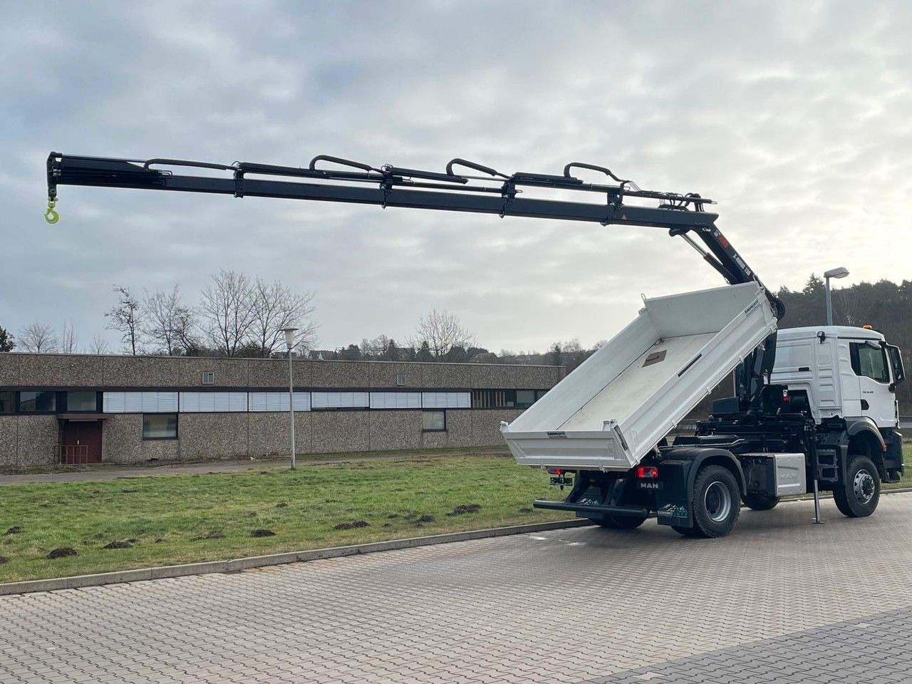 MAN TGS 18.400 TG3 4x4 Euro6e Hiab X-HiDuo 138DS-4 - Camion benne, Camion grue: photos 4 MAN TGS 18.400 TG3 4x4 Euro6e Hiab X-HiDuo 138DS-4 - Camion benne, Camion grue: photos 4