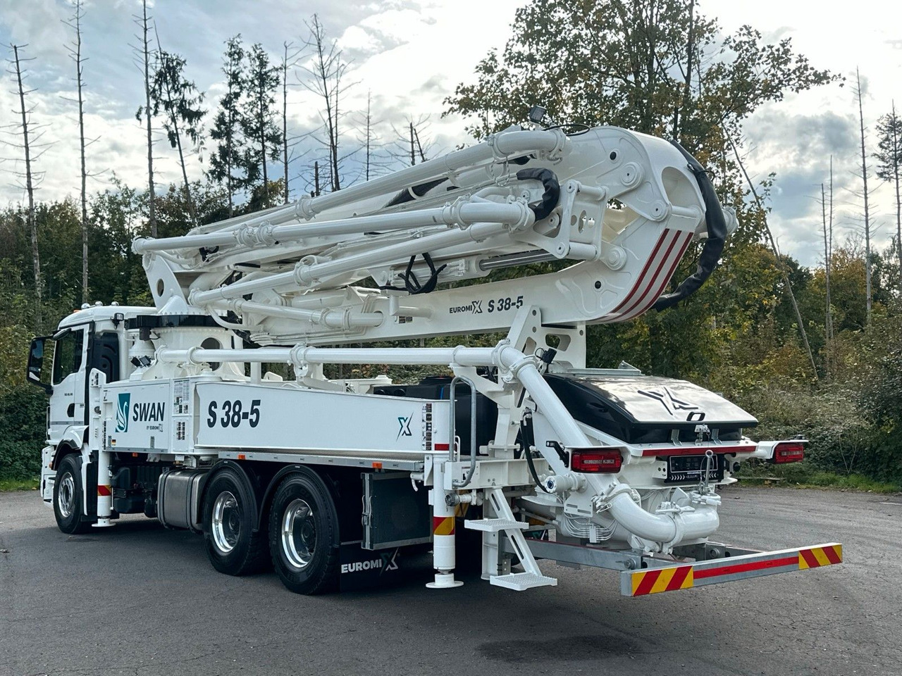 MAN TGS 26.510 6x4 SWAN TSP 38-5 160RZ ( 38m ) - Camion malaxeur: photos 4 MAN TGS 26.510 6x4 SWAN TSP 38-5 160RZ ( 38m ) - Camion malaxeur: photos 4