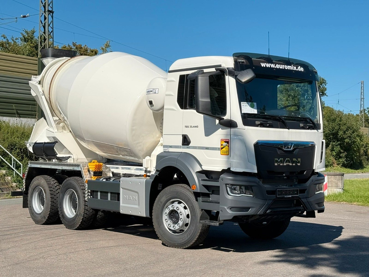 MAN TGS 33.440 / 6X4 Euro6e Euromix MTP EM 7 L - Camion malaxeur: photos 1 MAN TGS 33.440 / 6X4 Euro6e Euromix MTP EM 7 L - Camion malaxeur: photos 1