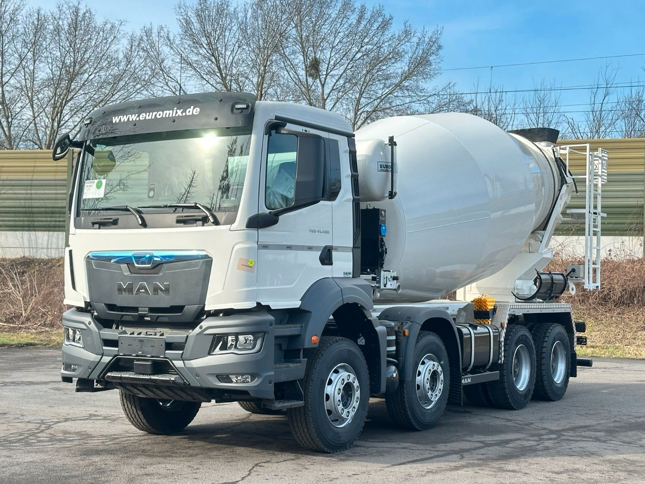 MAN TGS 41.480 8x4 /Euro6e Euromix EM 12 R - Camion malaxeur: photos 2 MAN TGS 41.480 8x4 /Euro6e Euromix EM 12 R - Camion malaxeur: photos 2