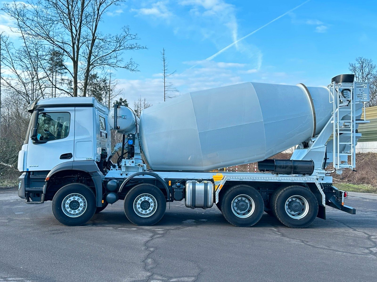 Mercedes-Benz Arocs 5 3743 8X4 / Euro6e EuromixMTP EM 10 L - Camion malaxeur: photos 2 Mercedes-Benz Arocs 5 3743 8X4 / Euro6e EuromixMTP EM 10 L - Camion malaxeur: photos 2