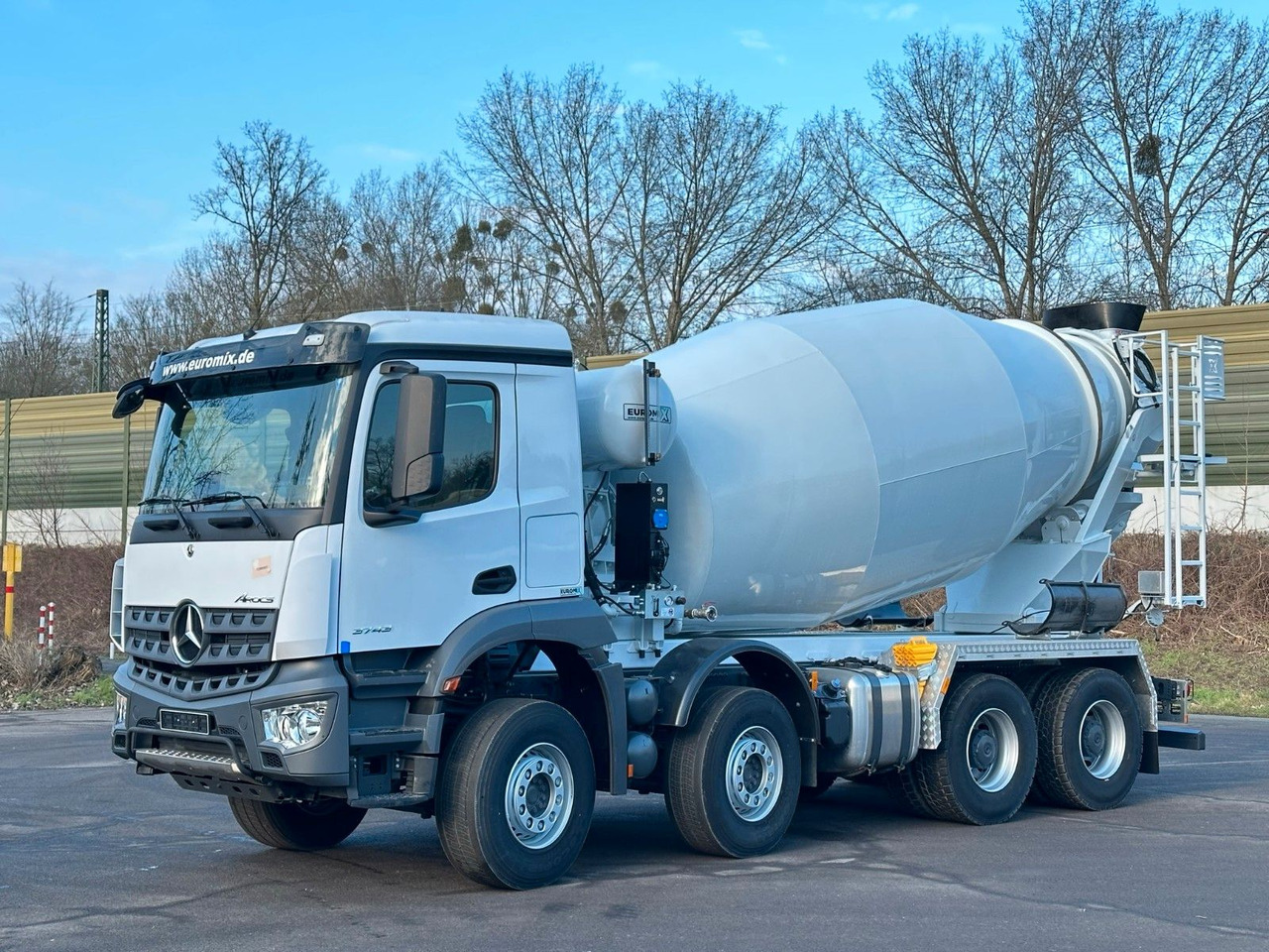 Mercedes-Benz Arocs 5 3743 8X4 / Euro6e EuromixMTP EM 10 L - Camion malaxeur: photos 2 Mercedes-Benz Arocs 5 3743 8X4 / Euro6e EuromixMTP EM 10 L - Camion malaxeur: photos 2