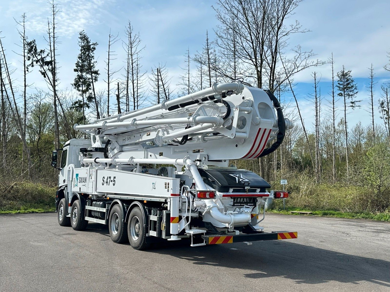 Camion pompe Mercedes-Benz Arocs 5 4542 8x4 SWAN TSP 47-5 160RZ ( 47m ): photos 14