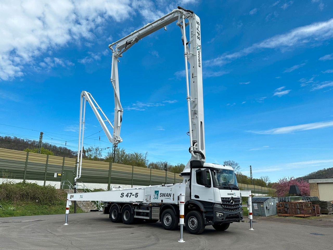 Camion pompe Mercedes-Benz Arocs 5 4542 8x4 SWAN TSP 47-5 160RZ ( 47m ): photos 7