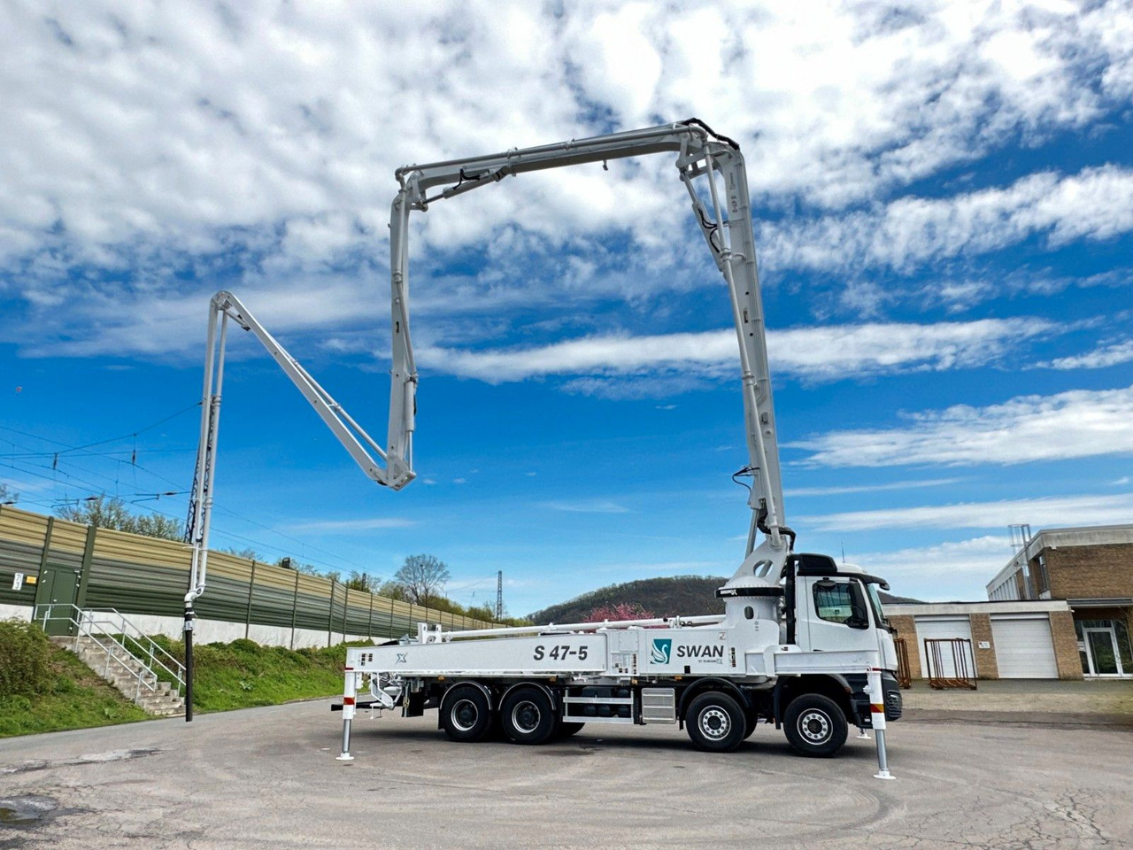 Camion pompe Mercedes-Benz Arocs 5 4542 8x4 SWAN TSP 47-5 160RZ ( 47m ): photos 9