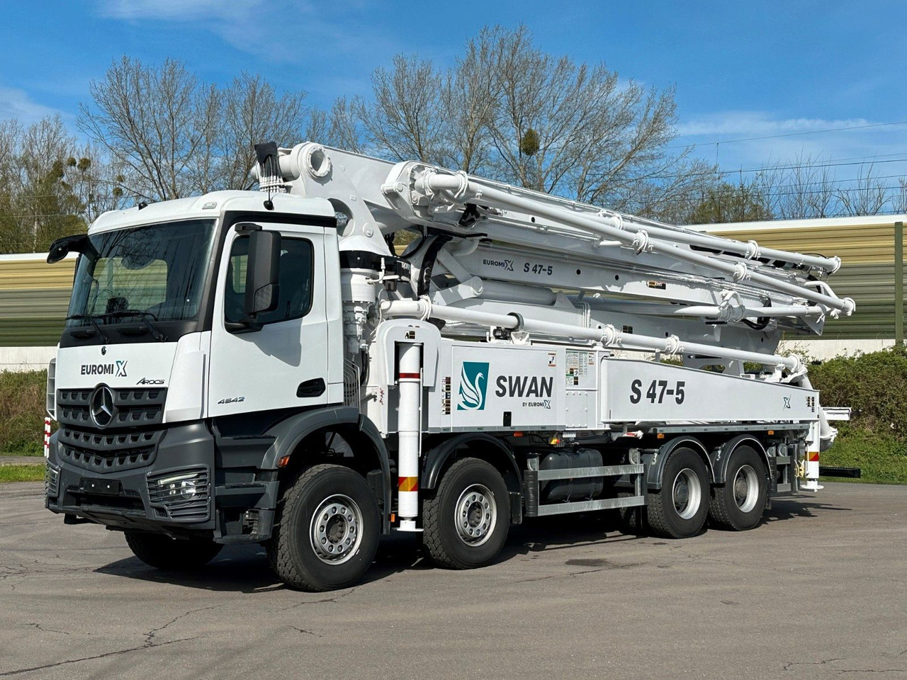 Camion pompe Mercedes-Benz Arocs 5 4542 8x4 SWAN TSP 47-5 160RZ ( 47m ): photos 11