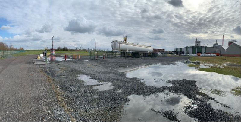 200m3 stationary gastank Gas, LPG, GPL, GAZ, Propane with Sun roof and appendages Used Tank ID 1.209 - Réservoir de carburant: photos 5 200m3 stationary gastank Gas, LPG, GPL, GAZ, Propane with Sun roof and appendages Used Tank ID 1.209 - Réservoir de carburant: photos 5