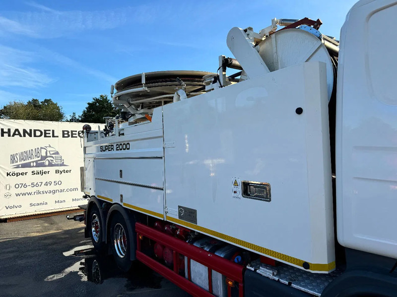 Camion hydrocureur Scania G440 6x2*4, Euro 6, Wiedemann Super 2000 (6+4,5m3) + Recycler, 2013: photos 16