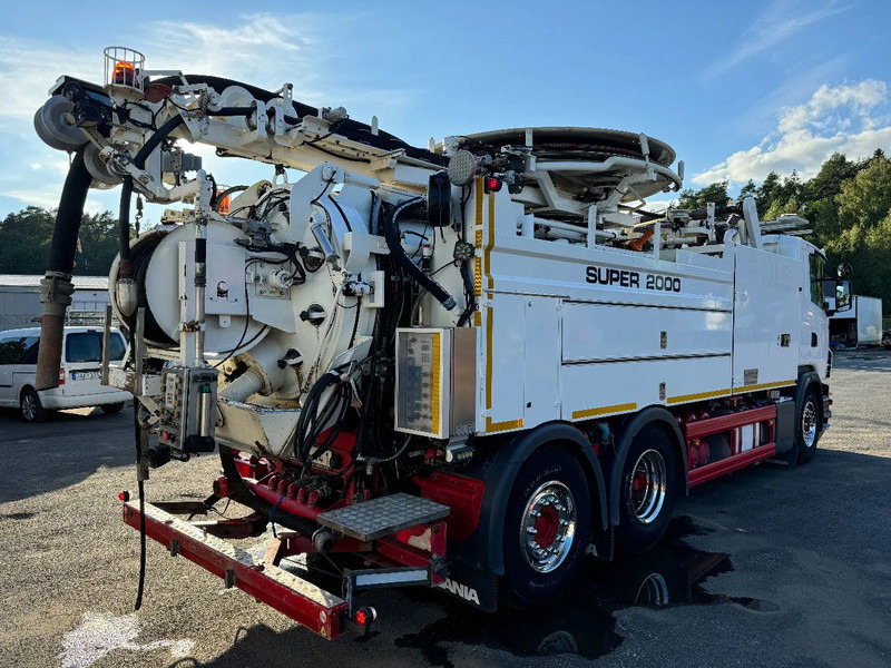 Camion hydrocureur Scania G440 6x2*4, Euro 6, Wiedemann Super 2000 (6+4,5m3) + Recycler, 2013: photos 10