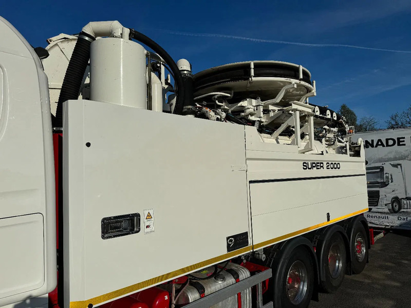 Scania R480 Combi Wiedemann Super 2000 (10+6m3) + Recycler, Euro 6, 2013 - Camion hydrocureur: photos 5 Scania R480 Combi Wiedemann Super 2000 (10+6m3) + Recycler, Euro 6, 2013 - Camion hydrocureur: photos 5