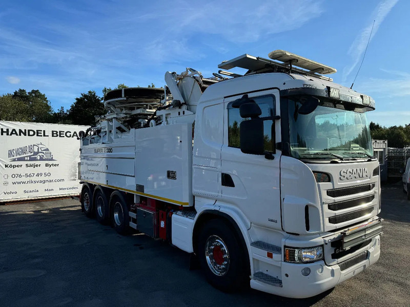 Scania R480 Combi, Wiedemann Super 2000 (16m3) + Recycler, Euro 6, 2013 - Camion hydrocureur: photos 2 Scania R480 Combi, Wiedemann Super 2000 (16m3) + Recycler, Euro 6, 2013 - Camion hydrocureur: photos 2