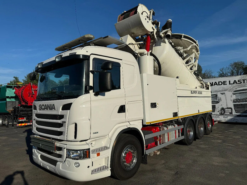 Scania R480 Vacuum / Sewer Jetter / Recycler, Euro 6, Super 2000 (16m3), 2013 - Camion hydrocureur: photos 4 Scania R480 Vacuum / Sewer Jetter / Recycler, Euro 6, Super 2000 (16m3), 2013 - Camion hydrocureur: photos 4