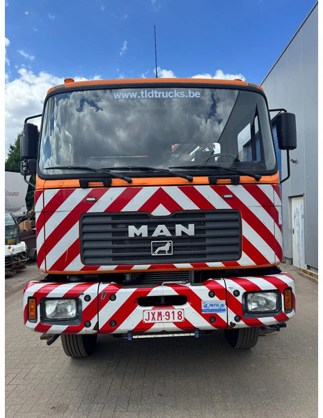 MAN ME 18.250 4X4 **4X4-TIPPER+PALFINGER PK7501-BELGIAN TRUCK** - Camion benne, Camion grue: photos 4 MAN ME 18.250 4X4 **4X4-TIPPER+PALFINGER PK7501-BELGIAN TRUCK** - Camion benne, Camion grue: photos 4