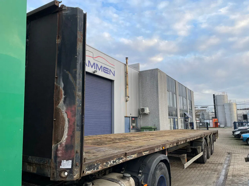 Semi-remorque plateau Van Hool **BELGIAN TRAILER-BPW AXXLES**: photos 6