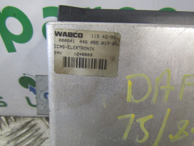 DAF 75 WABCO ECAS ECU P/NO 44605501700 - Bloc de gestion pour Camion: photos 2 DAF 75 WABCO ECAS ECU P/NO 44605501700 - Bloc de gestion pour Camion: photos 2