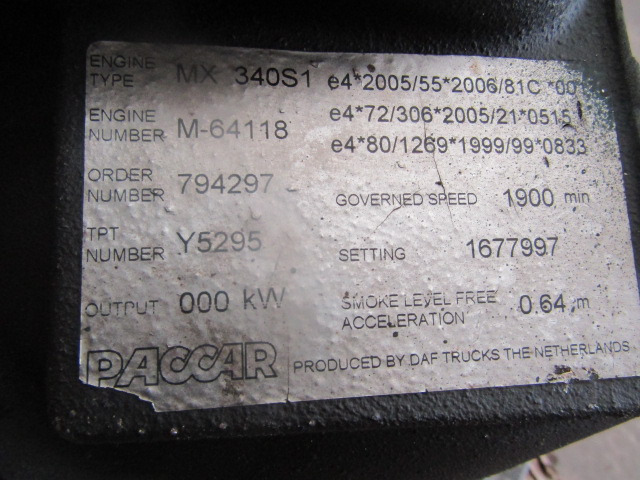 DAF XF 105 460 (MX340SI) TIMING GEARS P/NO 1678970/1641617 (2 AVAILABLE) - Moteur et pièces pour Camion: photos 4 DAF XF 105 460 (MX340SI) TIMING GEARS P/NO 1678970/1641617 (2 AVAILABLE) - Moteur et pièces pour Camion: photos 4
