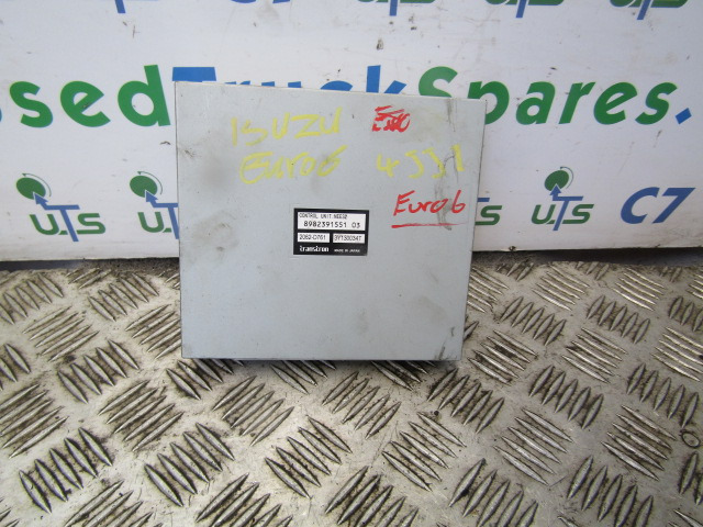 ISUZU N75 EURO 6 TRANSMISSION CONTROL UNIT P/NO 8982391551 03 - Bloc de gestion pour Camion: photos 1 ISUZU N75 EURO 6 TRANSMISSION CONTROL UNIT P/NO 8982391551 03 - Bloc de gestion pour Camion: photos 1