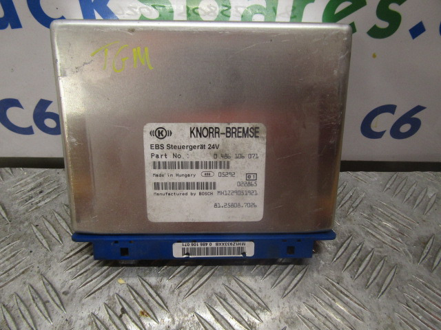 MAN TGM EBS ECU P/NO 81.25808.7026 - Bloc de gestion pour Camion: photos 1 MAN TGM EBS ECU P/NO 81.25808.7026 - Bloc de gestion pour Camion: photos 1
