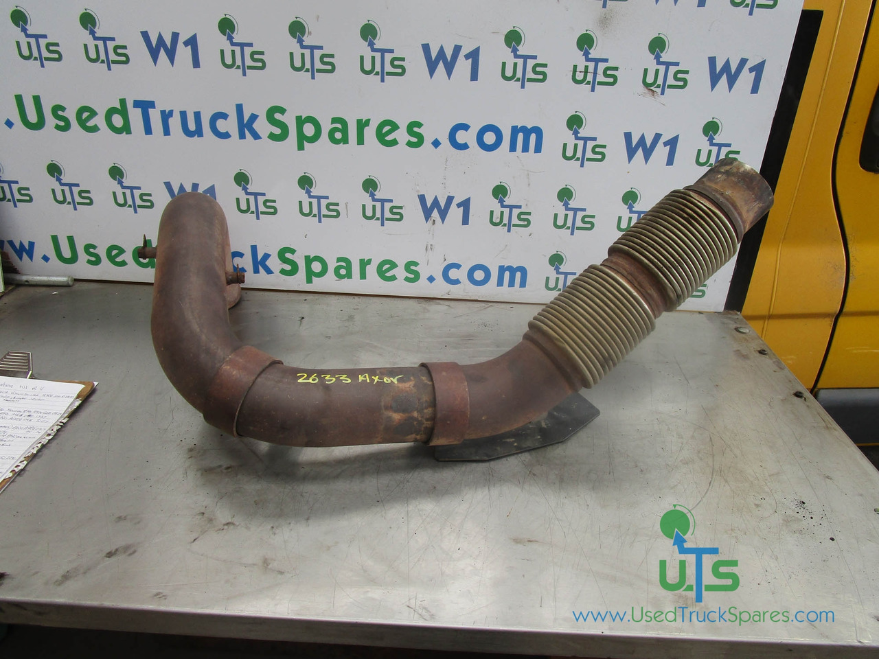 MERCEDES AXOR 2633 OM926 EXHAUST FRONT PIPE - Moteur et pièces pour Camion: photos 1 MERCEDES AXOR 2633 OM926 EXHAUST FRONT PIPE - Moteur et pièces pour Camion: photos 1