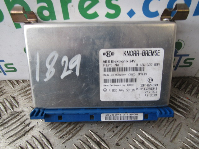 MERCEDES AXOR ABS ECU P/NO A0004465314 - Bloc de gestion pour Camion: photos 1 MERCEDES AXOR ABS ECU P/NO A0004465314 - Bloc de gestion pour Camion: photos 1