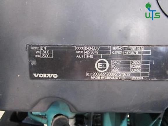 VOLVO FE 240 EURO 5 ENGINE TYPE D7F - Moteur pour Camion: photos 3 VOLVO FE 240 EURO 5 ENGINE TYPE D7F - Moteur pour Camion: photos 3