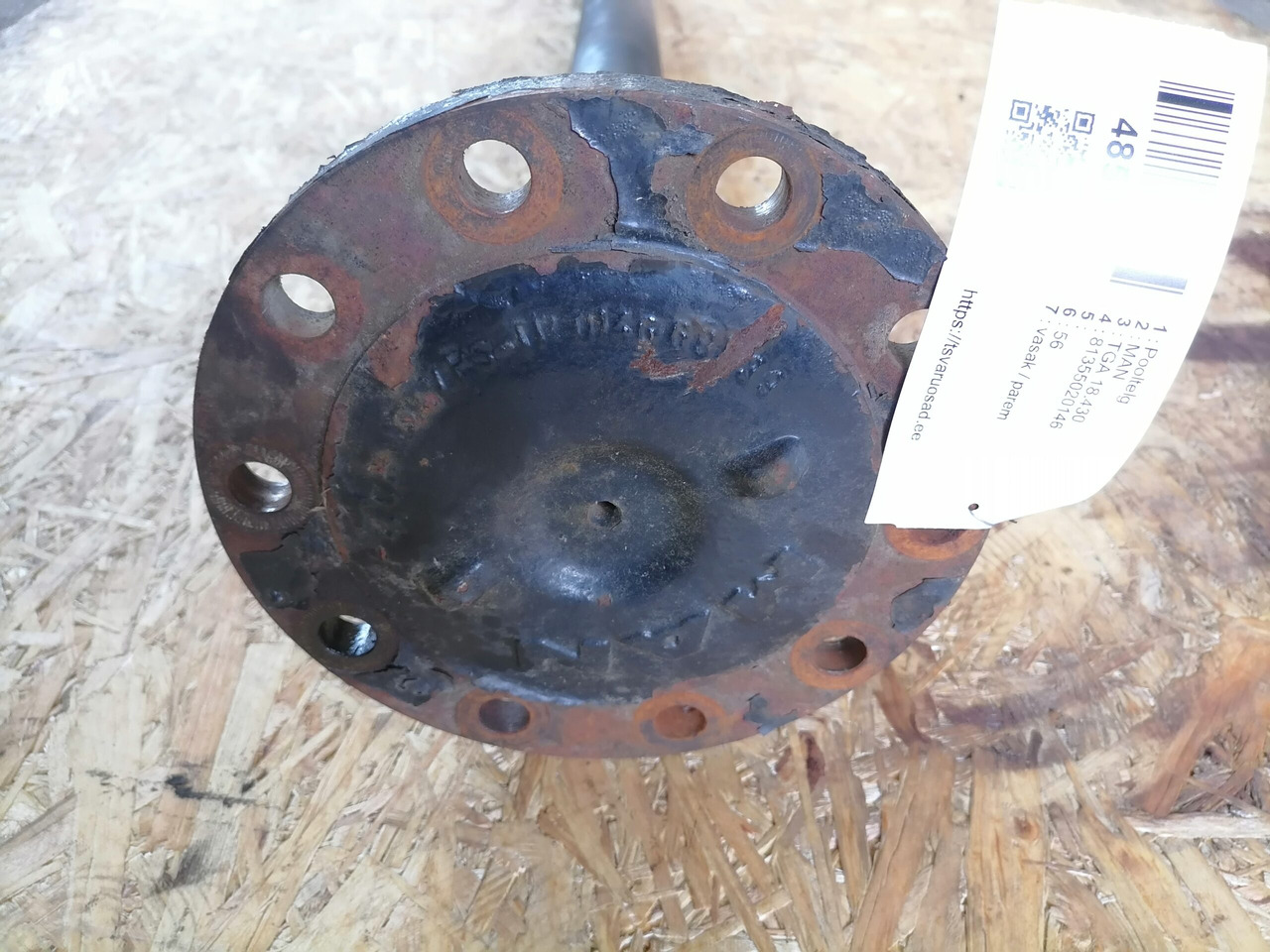 MAN Drive shaft 81355020146 - Demi arbre pour Camion: photos 4 MAN Drive shaft 81355020146 - Demi arbre pour Camion: photos 4